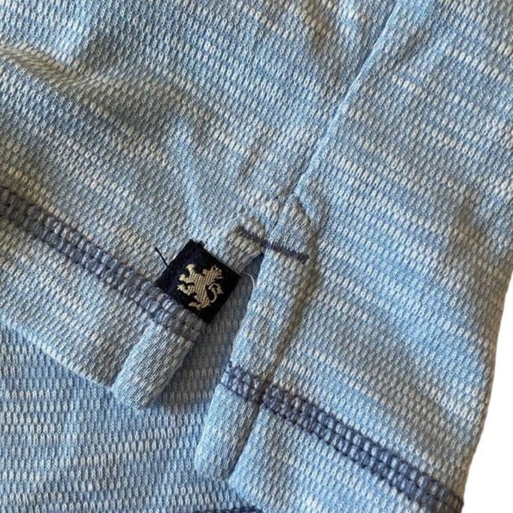 NAT NAST Luxury Originals Mens blue Polo Casual Short Sleeve Shirt Size Large - Picture 3 of 5